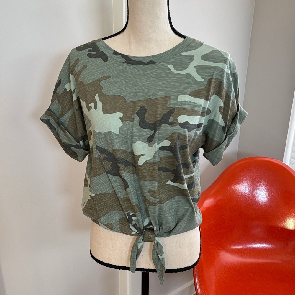 Sanctuary Tie Front Tee